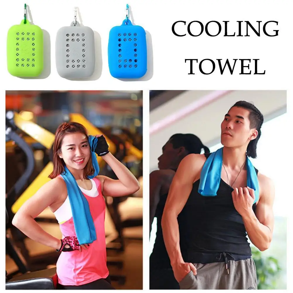 Summer Ice Silk Towel Sports Instant Cooling Ice Towel Fitness Outdoor Portable Swim Silicone Running Bag Travel Towel F5M6
Summer Ice Silk Towel Sports Instant Cooling Ice Towel Fitness Outdoor Portable Swim Silicone Running Bag Travel Towel F5M6