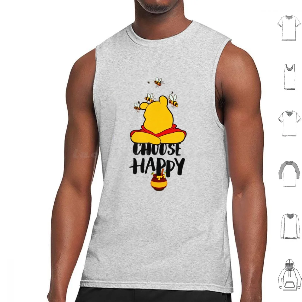 Anthropomorphic Teddy Bear Tank Tops Print Cotton Winnie The Tigger Bear Winnie Cute Bear Book Christopher Robin Honey
Anthropomorphic Teddy Bear Tank Tops Print Cotton Winnie The Tigger Bear Winnie Cute Bear Book Christopher Robin Honey
