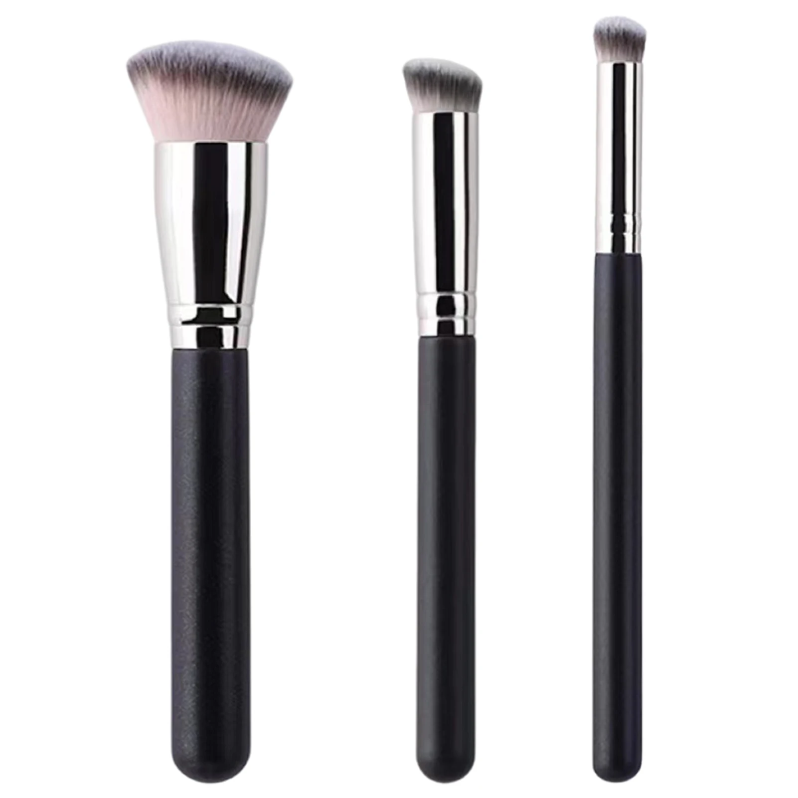 3pcs Buffing Stippling Cosmetics Liquid Dense Face Concealer Eye Easy Clean Angled Foundation Cream Nose Powder Makeup Brush
3pcs Buffing Stippling Cosmetics Liquid Dense Face Concealer Eye Easy Clean Angled Foundation Cream Nose Powder Makeup Brush