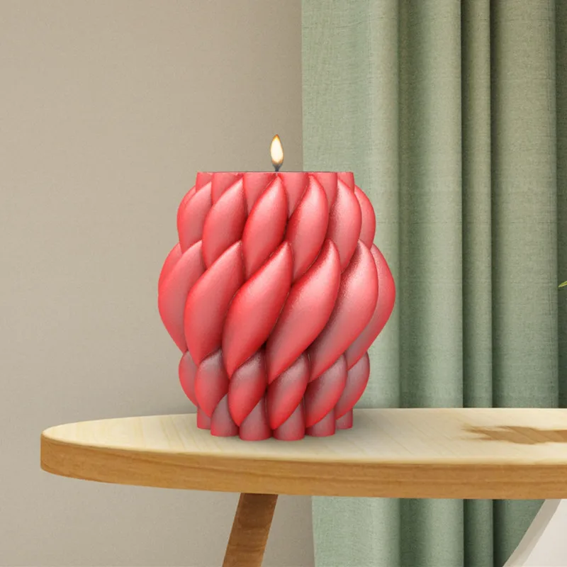 Rotating Raindrops Silicone Candle Mold DIY Geometric Abstract Art Candle Making Soap Resin Mold Gifts Craft Home Decoration
Rotating Raindrops Silicone Candle Mold DIY Geometric Abstract Art Candle Making Soap Resin Mold Gifts Craft Home Decoration