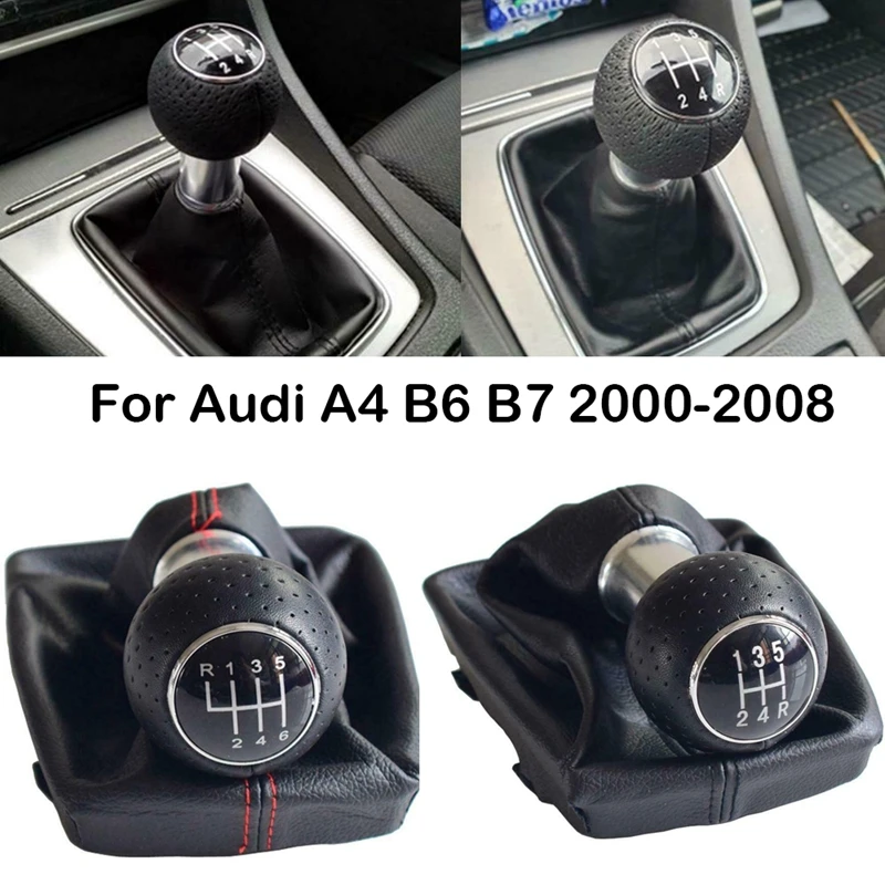 Car change lever Fit For Audi A4 B6 B7 2000-2008 5 6 Speed Manual Gear shift knob Stick Shift Heads Gearstick Lever Transmission
Car change lever Fit For Audi A4 B6 B7 2000-2008 5 6 Speed Manual Gear shift knob Stick Shift Heads Gearstick Lever Transmission