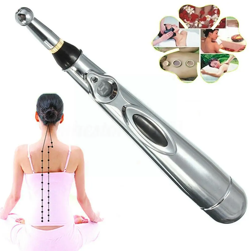 Electronic Acupuncture Pen Electric Therapy Massage Pain Magnet Pen Relief Heal Energy Pen Acupoint Meridian Tools C9d0
Electronic Acupuncture Pen Electric Therapy Massage Pain Magnet Pen Relief Heal Energy Pen Acupoint Meridian Tools C9d0