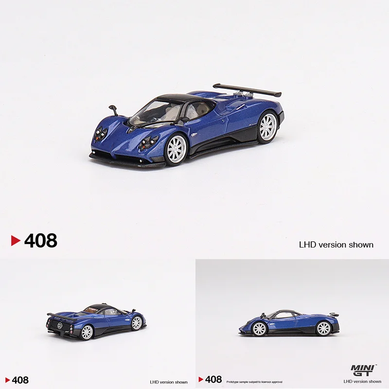 MINI GT 1:64 Zonda F Blue Argentina Alloy Diorama Collection Of Car Models Miniature Carros Toys 408 In Stock
MINI GT 1:64 Zonda F Blue Argentina Alloy Diorama Collection Of Car Models Miniature Carros Toys 408 In Stock