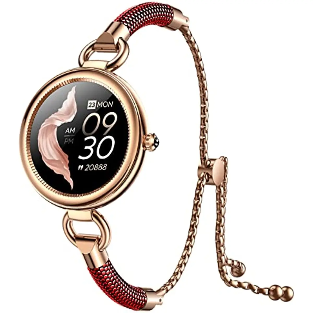 Smart Watch for Women Ladies Smart Bracelet IP68 Waterproof Heart Rate Monitor Blood Pressure Calorie Counter Pedometer Sport
Smart Watch for Women Ladies Smart Bracelet IP68 Waterproof Heart Rate Monitor Blood Pressure Calorie Counter Pedometer Sport