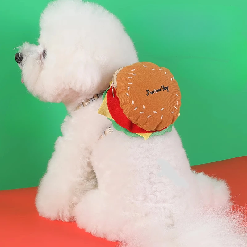 Pet backpack traction rope small and medium-sized dog vest style chest strap cat Interesting traction rope set
Pet backpack traction rope small and medium-sized dog vest style chest strap cat Interesting traction rope set