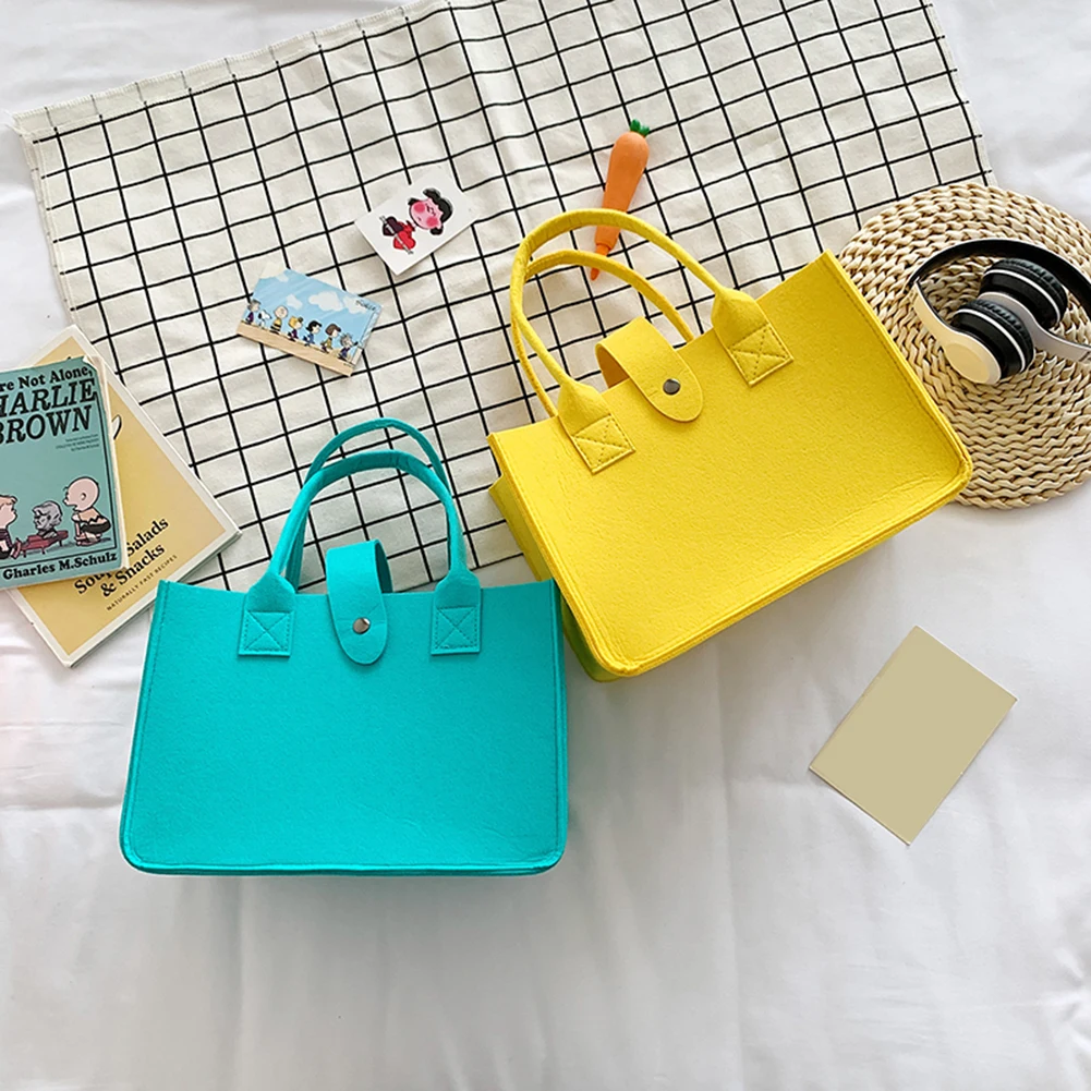 Fashion Felt Shopping Bags Portable Travel Women Shoulder Handbag Reusable Organizer Ladies Cosmetic Storage Tote Bag Summer Bag
Fashion Felt Shopping Bags Portable Travel Women Shoulder Handbag Reusable Organizer Ladies Cosmetic Storage Tote Bag Summer Bag