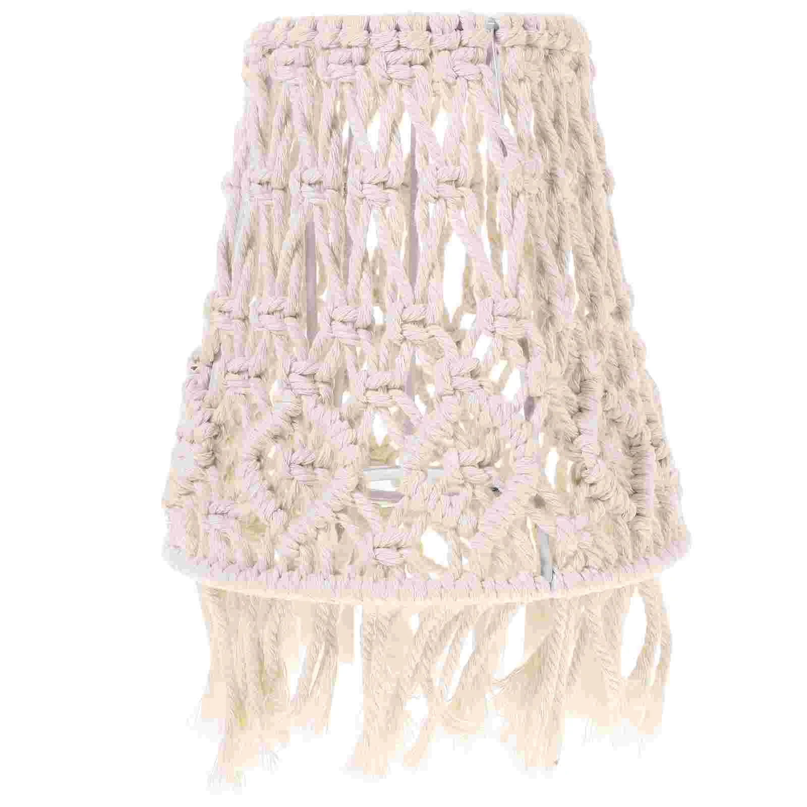 Boho Lampshade Replacement Pendant Light Weaving Small Cover Bohemian Fringe Shades Hotel Decorate Lampshades Desk Tabletop
Boho Lampshade Replacement Pendant Light Weaving Small Cover Bohemian Fringe Shades Hotel Decorate Lampshades Desk Tabletop