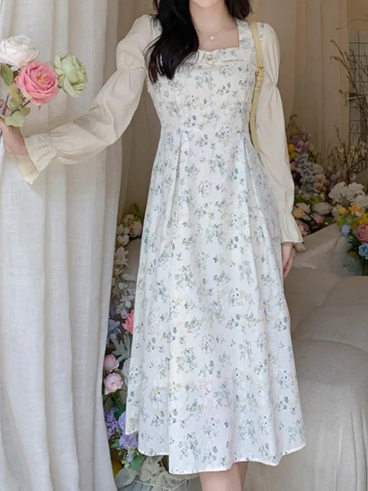 New Floral Print Elegant Casual Midi Women Autumn Dress Ladies Slim A-Line Fashion Maxi Party Beach Vestidos Femme Clothes Robe
New Floral Print Elegant Casual Midi Women Autumn Dress Ladies Slim A-Line Fashion Maxi Party Beach Vestidos Femme Clothes Robe