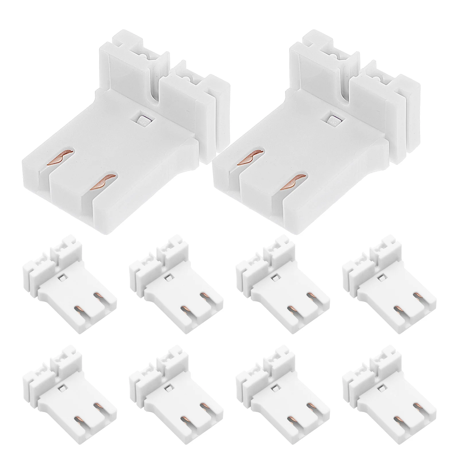 10 Pcs Fluorescent Lamp Holder Office Lighting T8 Adapter Household Holders Home Uplights
10 Pcs Fluorescent Lamp Holder Office Lighting T8 Adapter Household Holders Home Uplights