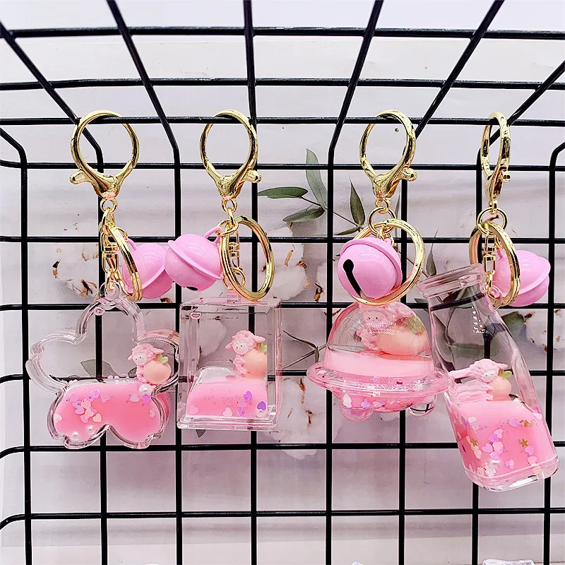 New Liquid Floating Oil Acrylic Keychain Cute Student Schoolbag Small Pendant Gift
New Liquid Floating Oil Acrylic Keychain Cute Student Schoolbag Small Pendant Gift