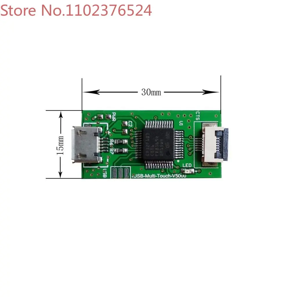 

For Goodix Capacitive Touch Controller I2C TO USB Controller Board GT1151 GT911 GT915 GT9110 GT912 GT9147 GT9157 GT9271 GT928