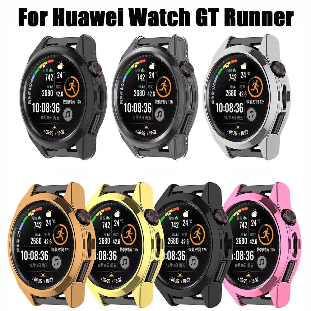 1Pc Soft Protect Cover For Huawei Watch GT Runner Smartwatch Bumper Screen Protector Case Shockproof Shell Frame Accessories
1Pc Soft Protect Cover For Huawei Watch GT Runner Smartwatch Bumper Screen Protector Case Shockproof Shell Frame Accessories