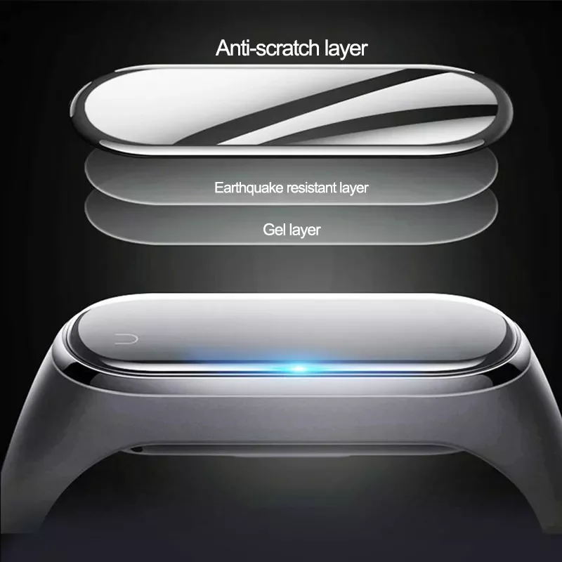 Полная изогнутая пленка для часов Xiaomi MI band 4 5 6, Защита экрана для Miband 4 5 6, мягкая защита экрана, аксессуары для часов
Полная изогнутая пленка для часов Xiaomi MI band 4 5 6, Защита экрана для Miband 4 5 6, мягкая защита экрана, аксессуары для часов