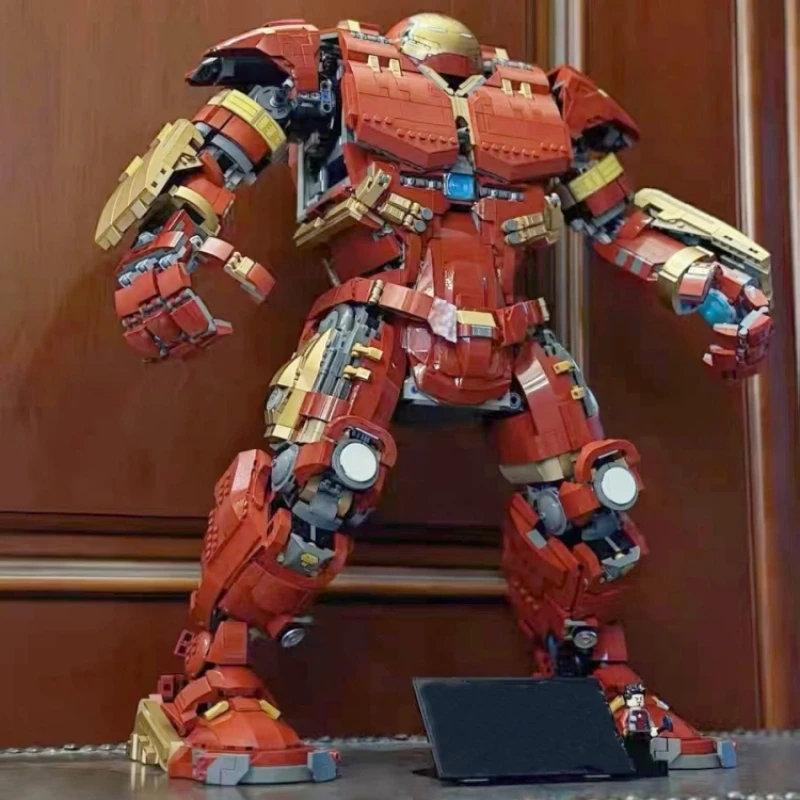 4049pcs MK44 Hulk Buster Building Blocks Compatible 76210 Robot Model Bricks MOC Creative Kit Children Boy Toys Birthday Gift
4049pcs MK44 Hulk Buster Building Blocks Compatible 76210 Robot Model Bricks MOC Creative Kit Children Boy Toys Birthday Gift