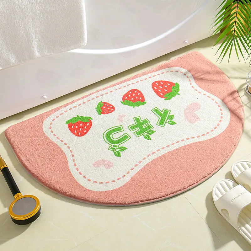 Home Entrance Bedroom Toilet Bathroom Door Absorbent Non-Slip Foot Pad Small Fresh Floor Mats Soft Rugs Carpets Flowers Words
Home Entrance Bedroom Toilet Bathroom Door Absorbent Non-Slip Foot Pad Small Fresh Floor Mats Soft Rugs Carpets Flowers Words