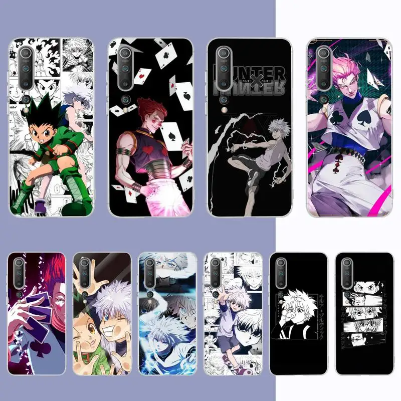 

Anime Hunter X hunter Phone Case for Samsung S21 A10 for Redmi Note 7 9 for Huawei P30Pro Honor 8X 10i Cover
