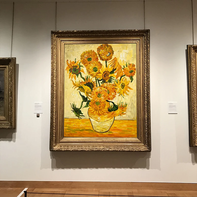 Hand-painted Abstract Canvas Oil Painting Famous Painting Van Gogh Flower Sunflower Living Room Hanging Painting Frameless
Hand-painted Abstract Canvas Oil Painting Famous Painting Van Gogh Flower Sunflower Living Room Hanging Painting Frameless