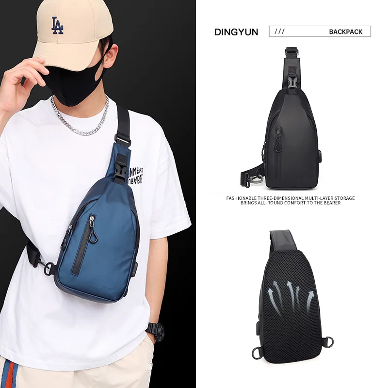 Men's Bag New Outdoor Large Capacity Men's Chest Bag Fashion Simple Casual Trend Shoulder Messenger Bag Crossbody Bag
Men's Bag New Outdoor Large Capacity Men's Chest Bag Fashion Simple Casual Trend Shoulder Messenger Bag Crossbody Bag