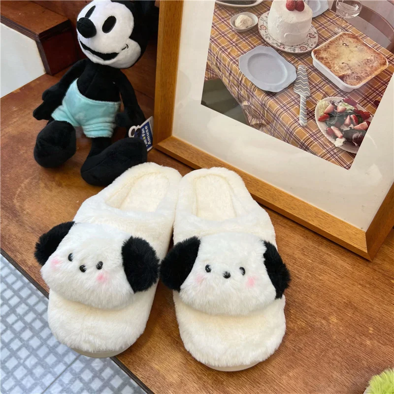 Детские хлопковые тапочки Sanrio, домашние теплые меховые тапочки для осени и зимы
Детские хлопковые тапочки Sanrio, домашние теплые меховые тапочки для осени и зимы