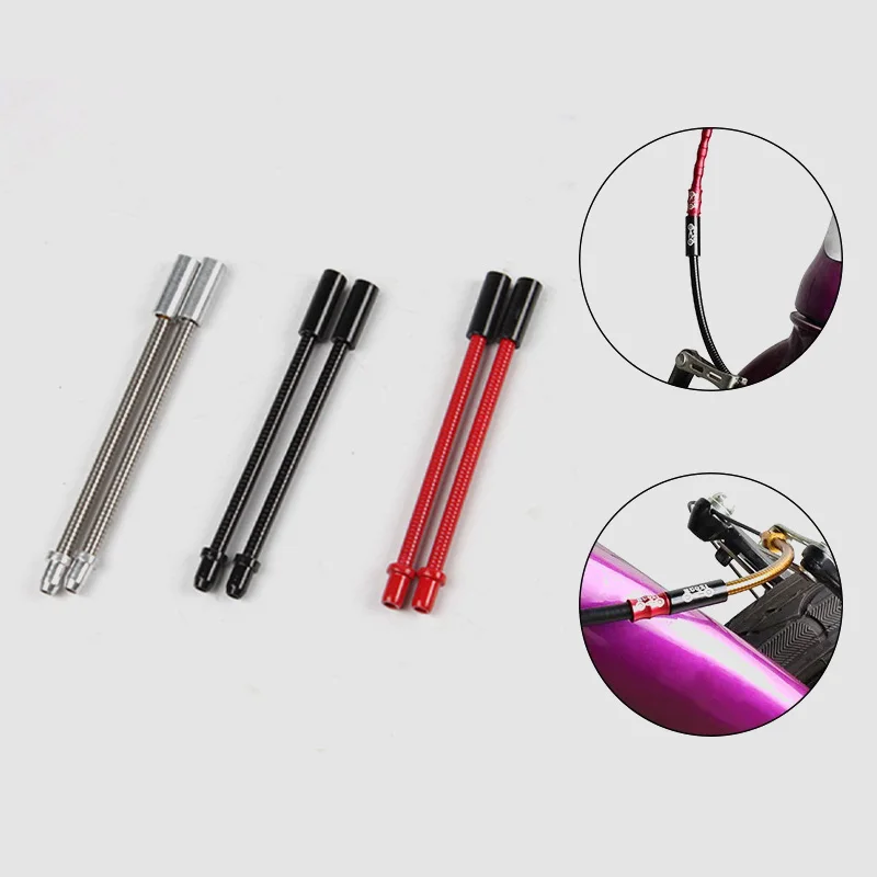 1 Pair Spring V Brake Pipes Noodle Stainless Steel Soft MTB Bike Brake Bend Tube Cable Guide Bicycle Brake Pipe Replacement
1 Pair Spring V Brake Pipes Noodle Stainless Steel Soft MTB Bike Brake Bend Tube Cable Guide Bicycle Brake Pipe Replacement