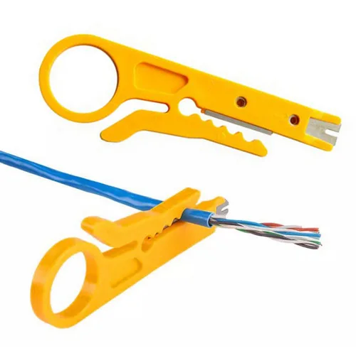 1PC Multi-functional Portable Stripping Wire Cutter Wire Stripper Knife Crimper Pliers Crimping Tool Cable Stripping Repair TooL
1PC Multi-functional Portable Stripping Wire Cutter Wire Stripper Knife Crimper Pliers Crimping Tool Cable Stripping Repair TooL