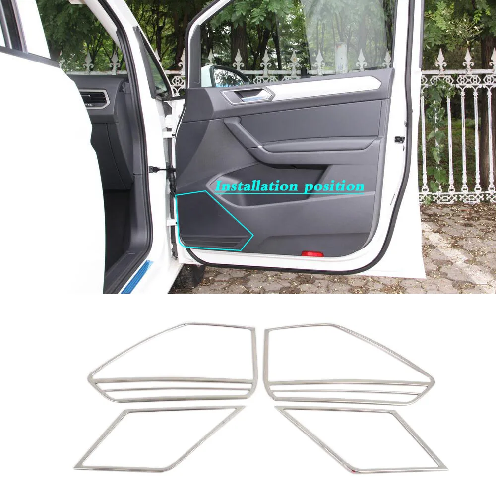 For VW Volkswagen Touran L 2016 2017 2018 2019 Car Door Panel Stick Inside Audio Speak Sound Cover Ring Circle Lamp Trim 4pcs
For VW Volkswagen Touran L 2016 2017 2018 2019 Car Door Panel Stick Inside Audio Speak Sound Cover Ring Circle Lamp Trim 4pcs