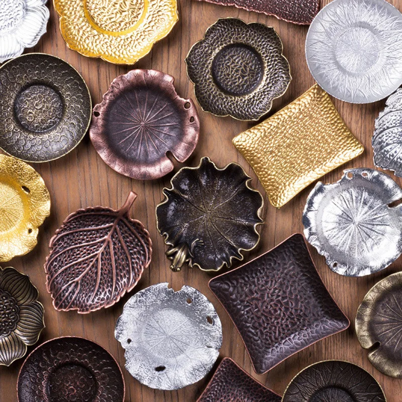 Винтажный подстаканник для чая кунг-фу из сплава, изоляционный античный термостойкий поднос, коврик для кофе, подставка для чая, аксессуары для чая 
Винтажный подстаканник для чая кунг-фу из сплава, изоляционный античный термостойкий поднос, коврик для кофе, подставка для чая, аксессуары для чая