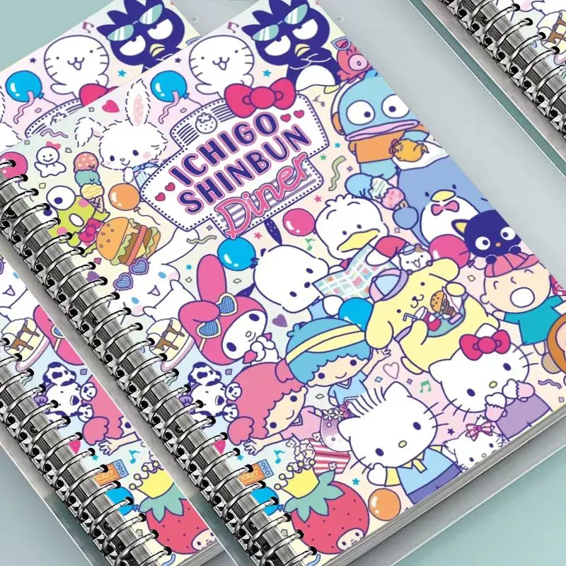 Блокнот аниме Sanrio серии A5 с героями мультфильмов, Hellokitty, My Melody, активная страница, дневник, книжка, ручная книга, офисные принадлежности, студенческие подарки
Блокнот аниме Sanrio серии A5 с героями мультфильмов, Hellokitty, My Melody, активная страница, дневник, книжка, ручная книга, офисные принадлежности, студенческие подарки