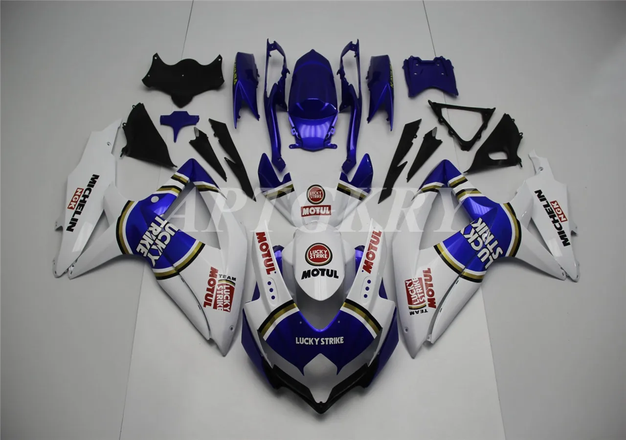 Новый комплект обтекателей для мотоцикла из АБС-пластика, подходит для Suzuki GSXR600 GSXR750 K8 2008 2009 2010 08 09 10, комплект обтекателей белого и синего цвета
Новый комплект обтекателей для мотоцикла из АБС-пластика, подходит для Suzuki GSXR600 GSXR750 K8 2008 2009 2010 08 09 10, комплект обтекателей белого и синего цвета
