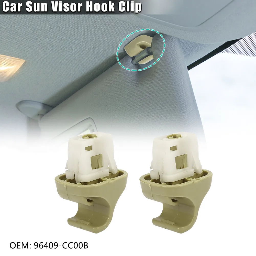 Sun Visor Clips Sun Visor Hook Car Sun Visor Hook Clip Retainer 96409-CC00B For Nissan 2003-2007 Brand New Clips
Sun Visor Clips Sun Visor Hook Car Sun Visor Hook Clip Retainer 96409-CC00B For Nissan 2003-2007 Brand New Clips