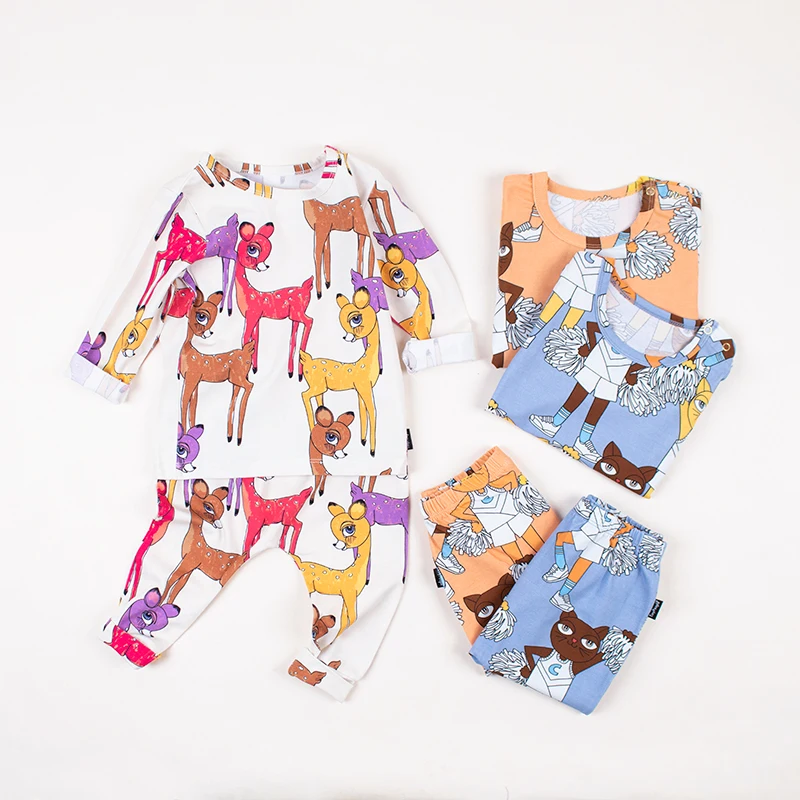 Jenny&Dave Popular multicolored baby deer cotton suit for children in spring and autumn
Jenny&Dave Popular multicolored baby deer cotton suit for children in spring and autumn