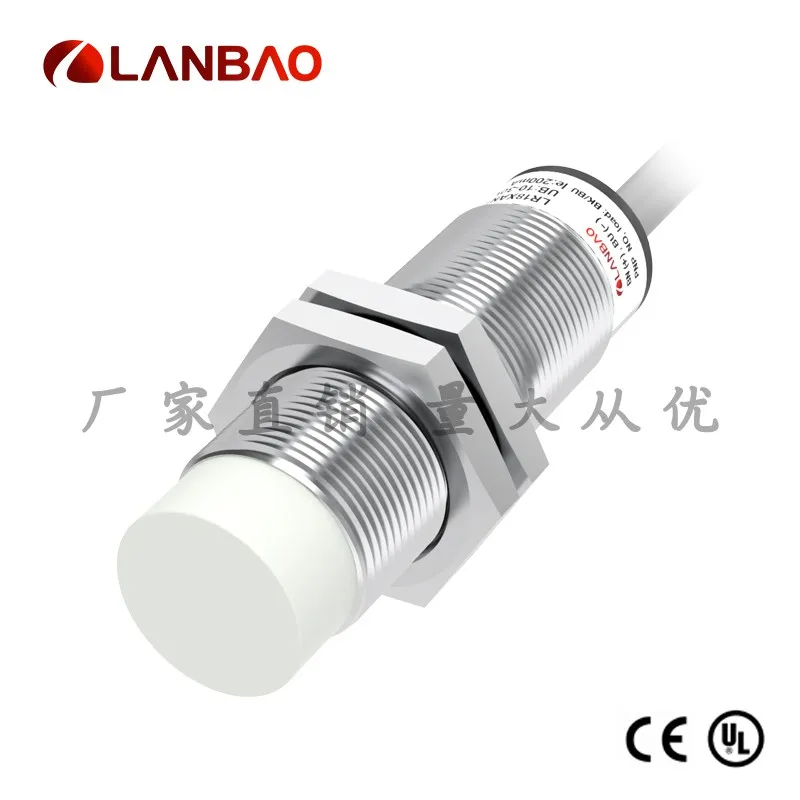 Lanbao LR18XCN08LIUM analog sensor voltage + current output 8mm inductive proximity switch
Lanbao LR18XCN08LIUM analog sensor voltage + current output 8mm inductive proximity switch