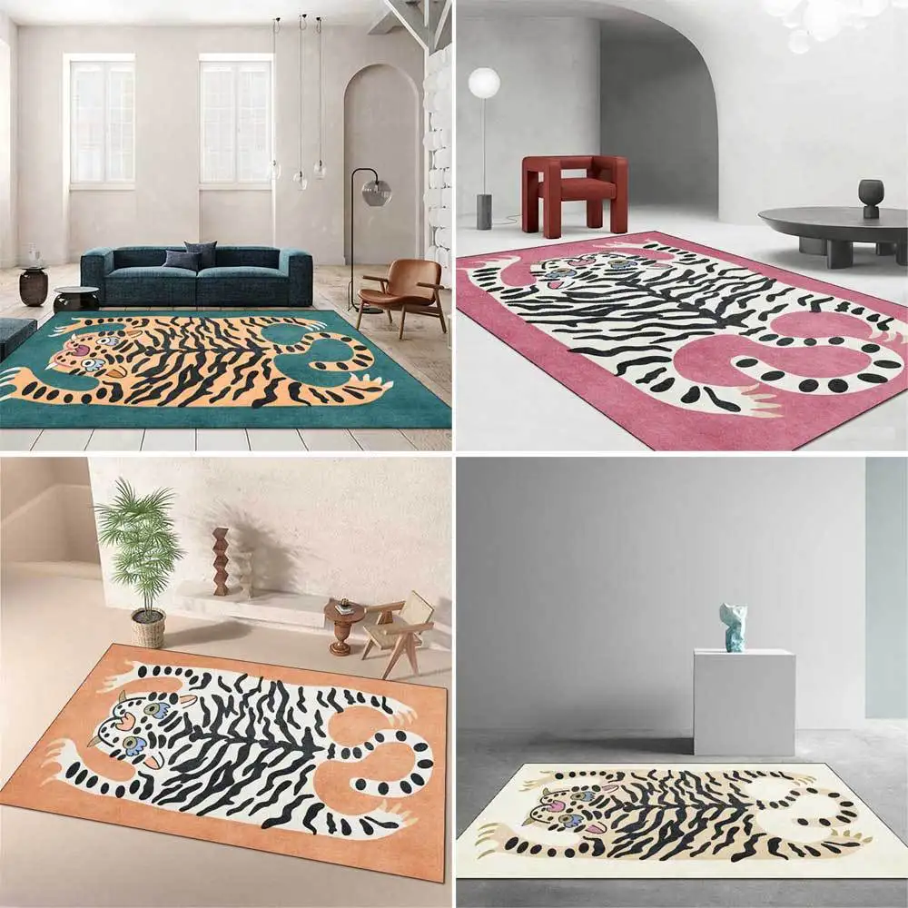 Cartoon Animals Series Carpet Child Play Area Rugs Cute Tiger Skin 3D Printing Carpets for Kids Rugs for Bedroom Rectangle Rug
Cartoon Animals Series Carpet Child Play Area Rugs Cute Tiger Skin 3D Printing Carpets for Kids Rugs for Bedroom Rectangle Rug