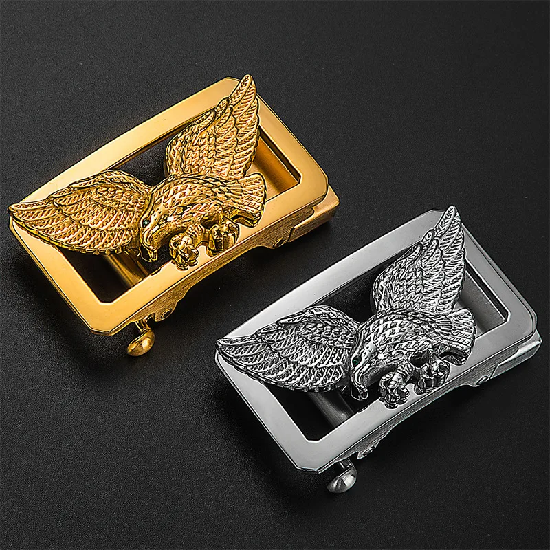 304 Stainless Steel Belt Buckle Accessories Metal Belt Buckle Men's Automatic Buckle Dapeng Spreading Wings Eagle Animal Buckle
304 Stainless Steel Belt Buckle Accessories Metal Belt Buckle Men's Automatic Buckle Dapeng Spreading Wings Eagle Animal Buckle