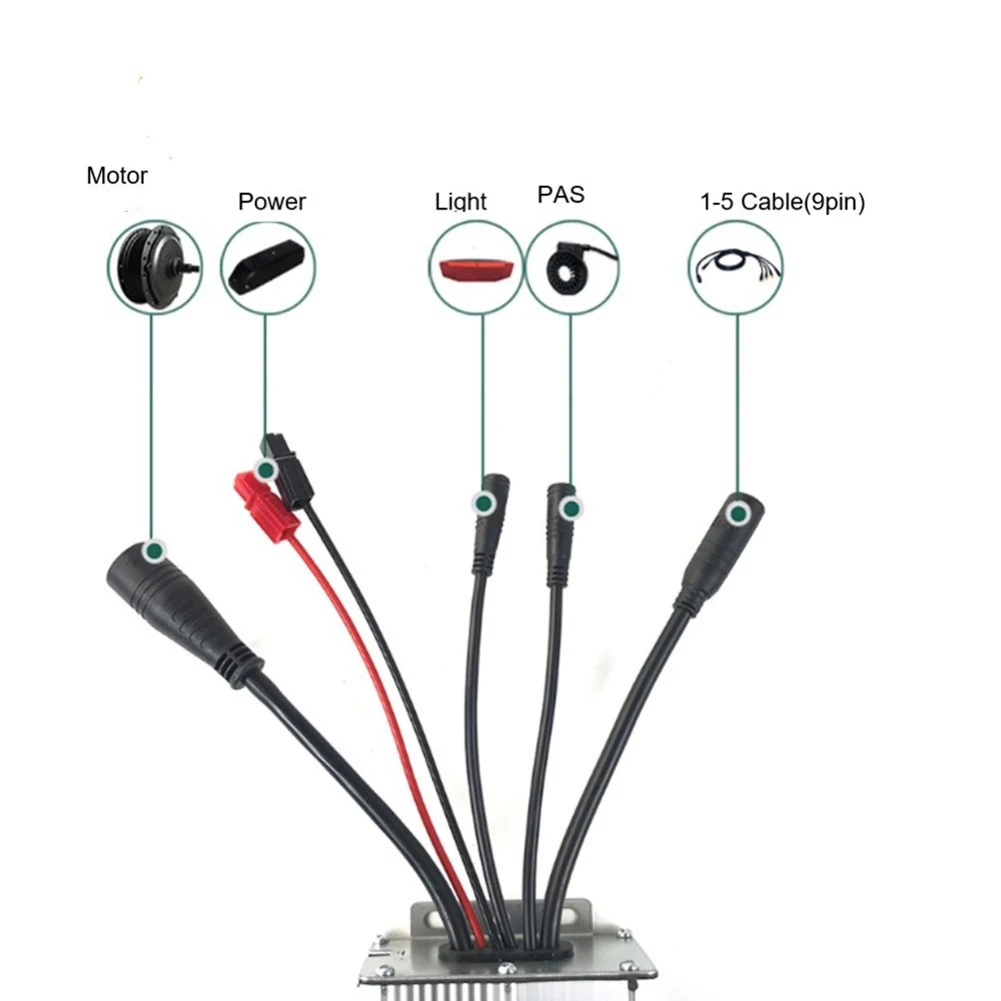 New Practical Quality Durable Controller 36/48V Brushless Compact Moto W/ Lightline Waterproof Display Function
New Practical Quality Durable Controller 36/48V Brushless Compact Moto W/ Lightline Waterproof Display Function