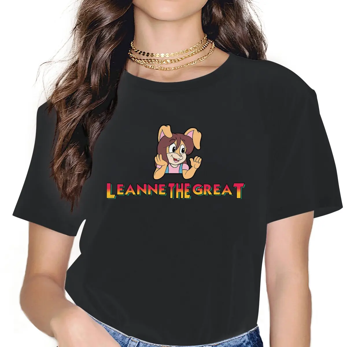 Pizza Time Leanne Women Clothes Chuck E Cheese Dining Room Oversized T-shirt Harajuku Vintage Female Top
Pizza Time Leanne Women Clothes Chuck E Cheese Dining Room Oversized T-shirt Harajuku Vintage Female Top