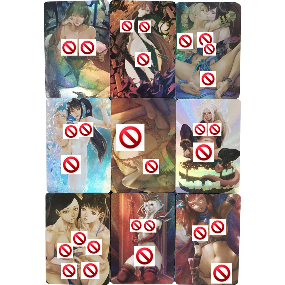 

9 шт./компл. аниме сексуальные открытые карты для девочек ACG Android 21 Чун-ли кавайная Классическая игра Аниме коллекционные карты Подарочные игрушки