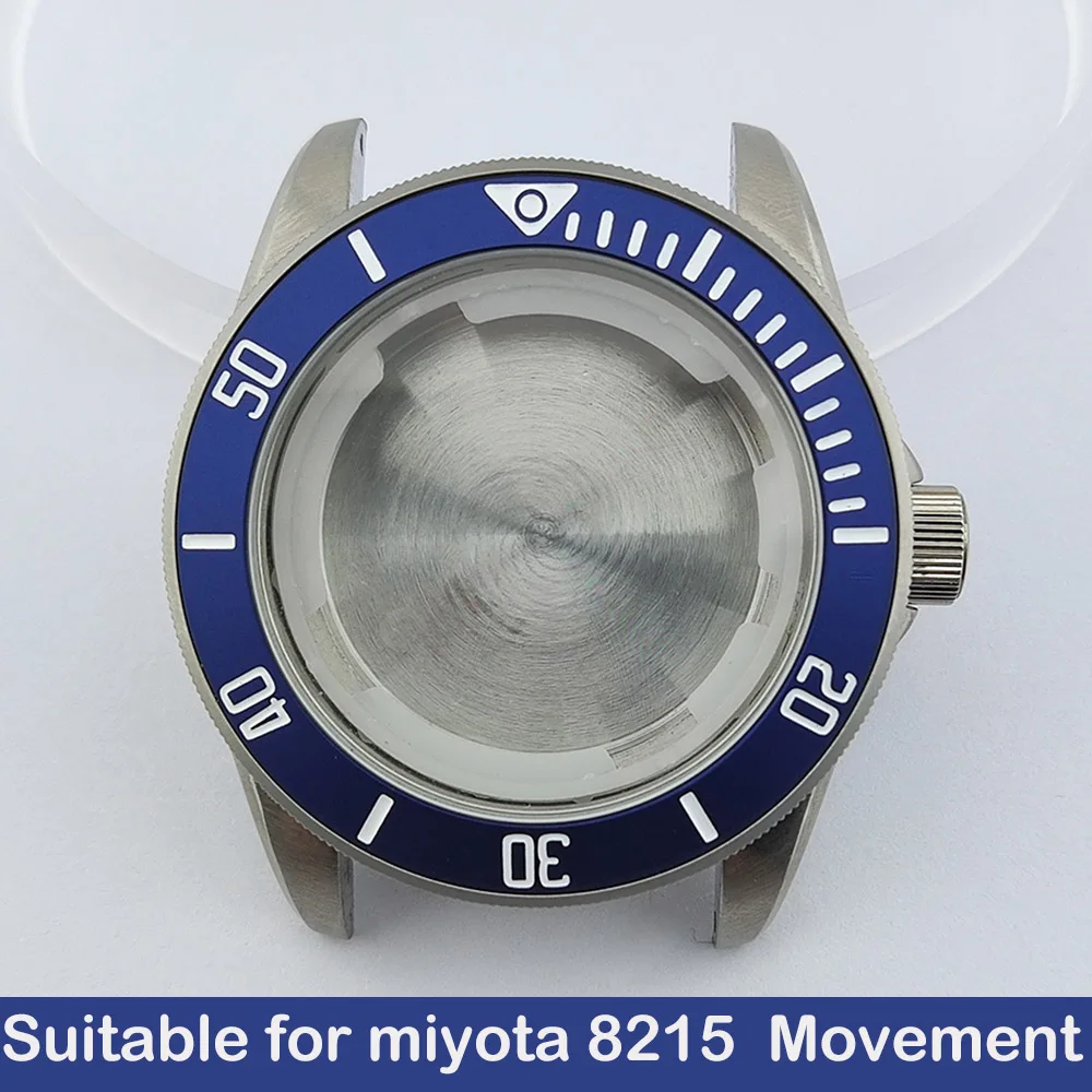 42.5mm Watch accessories Add aluminum bezel stainless steel watch case fit Miyota 8215 movement
42.5mm Watch accessories Add aluminum bezel stainless steel watch case fit Miyota 8215 movement