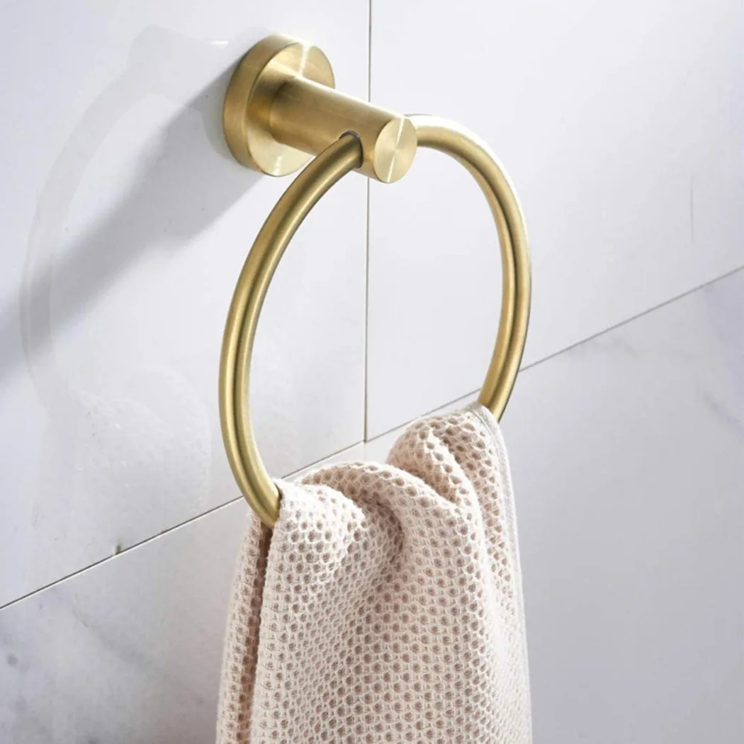 Durable High Quality Practical Brand New Towel Ring Hardware Holder Ring Stainless Steel Towel Rail Wall Mount
Durable High Quality Practical Brand New Towel Ring Hardware Holder Ring Stainless Steel Towel Rail Wall Mount