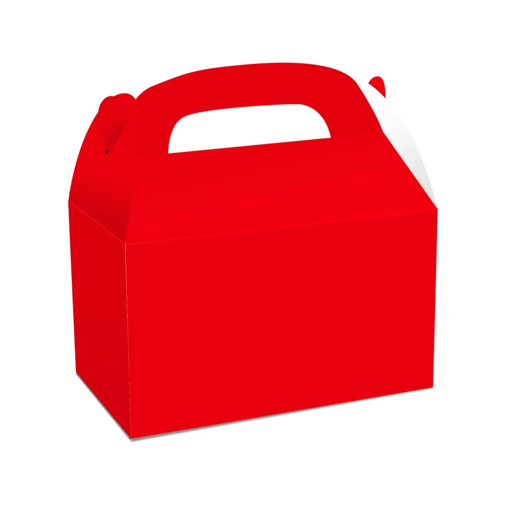 48 Pack White Treat Gable Party Favor Boxes Paper Gift Boxes for Birthday Party Shower 6x3.5x3.5 Inches,Red
48 Pack White Treat Gable Party Favor Boxes Paper Gift Boxes for Birthday Party Shower 6x3.5x3.5 Inches,Red