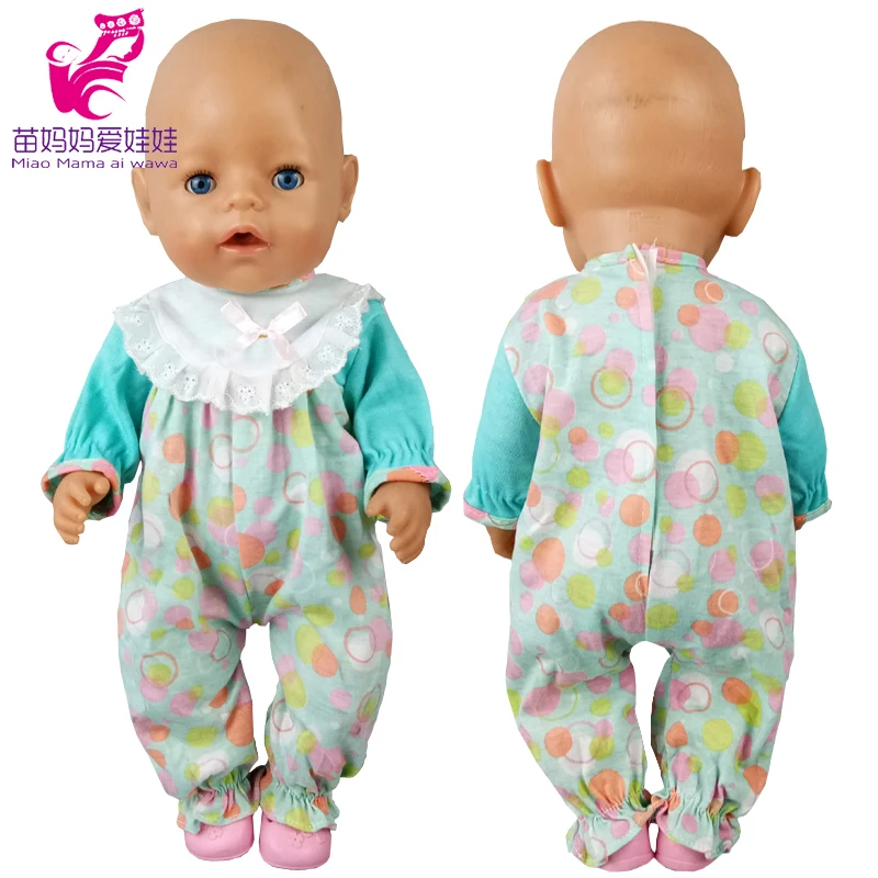 Pajama Overall for 45cm 43cm Baby New Born Doll Clothes Children Girl Toys Outfits
Pajama Overall for 45cm 43cm Baby New Born Doll Clothes Children Girl Toys Outfits