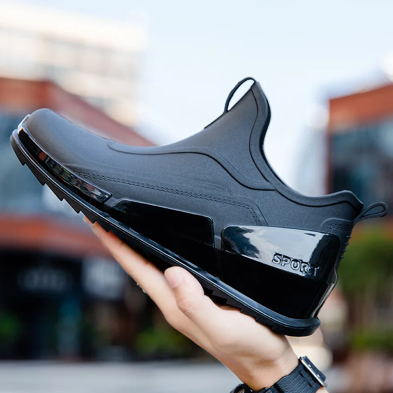 New Mens Waterproof Fishing Rain Boots Casual Rain Shoes Outdoor Slim and Graceful Rubber Rain Shoes Non-slip Hiking Water Boots
New Mens Waterproof Fishing Rain Boots Casual Rain Shoes Outdoor Slim and Graceful Rubber Rain Shoes Non-slip Hiking Water Boots