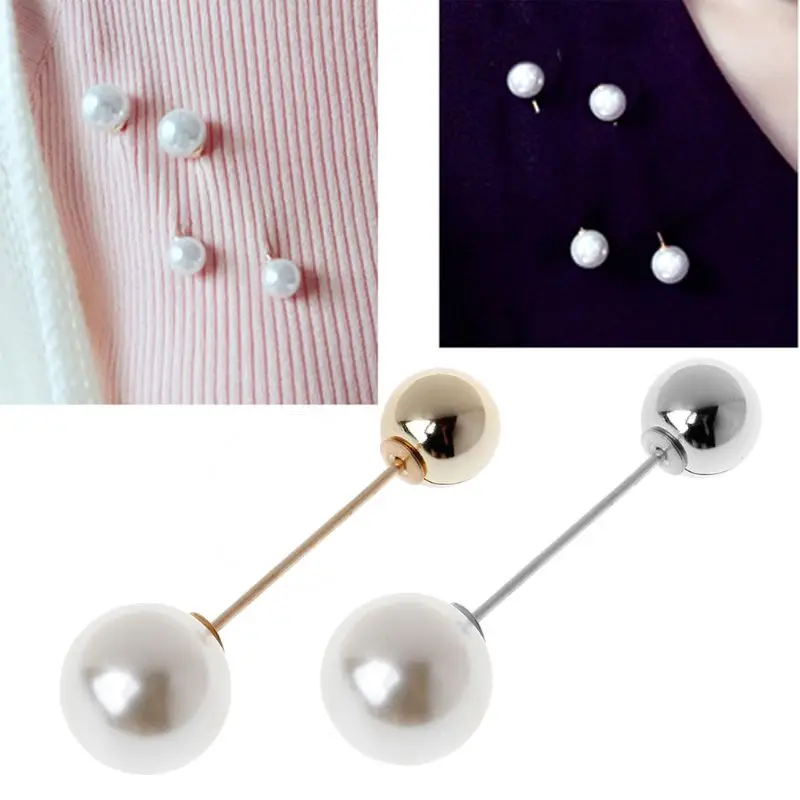 Personalized Imitation Double Pearl Brooches 5 Pcs Badge Hat Bag Shawl Clips Scarf Safety Pins Jewelry Gift for Friends
Personalized Imitation Double Pearl Brooches 5 Pcs Badge Hat Bag Shawl Clips Scarf Safety Pins Jewelry Gift for Friends