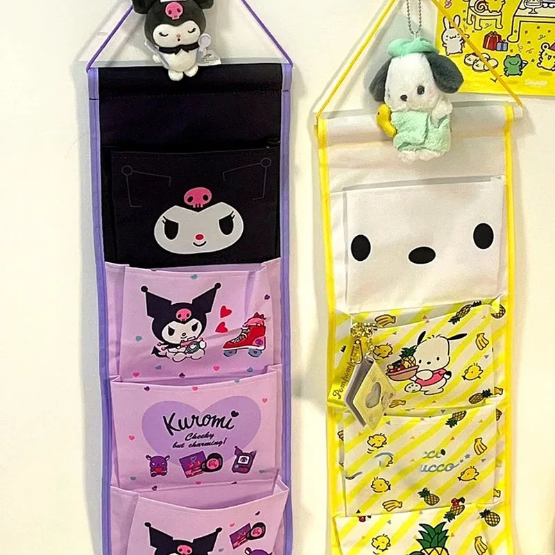 Kuromi My Melody Cinnamoroll HelloKittys Storage Bag Kawaii Sanrio Dormitory Wall Hanging Large-capacity Sundries Storage Bag
Kuromi My Melody Cinnamoroll HelloKittys Storage Bag Kawaii Sanrio Dormitory Wall Hanging Large-capacity Sundries Storage Bag