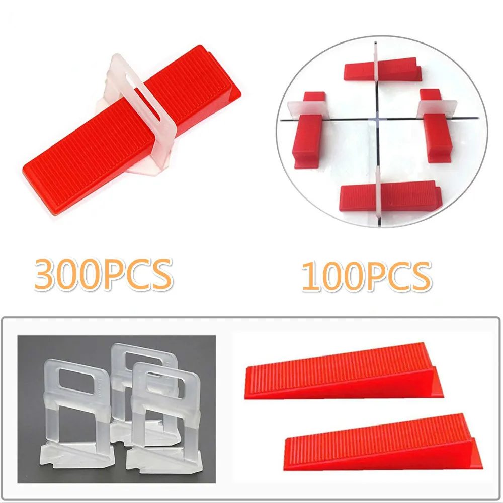 400pcs PE Plastic Tile Flat Leveling System Spacers Straps Clips Device Wall Flooring Tiles Kits For Perfect Tile Tool Tile Home
400pcs PE Plastic Tile Flat Leveling System Spacers Straps Clips Device Wall Flooring Tiles Kits For Perfect Tile Tool Tile Home