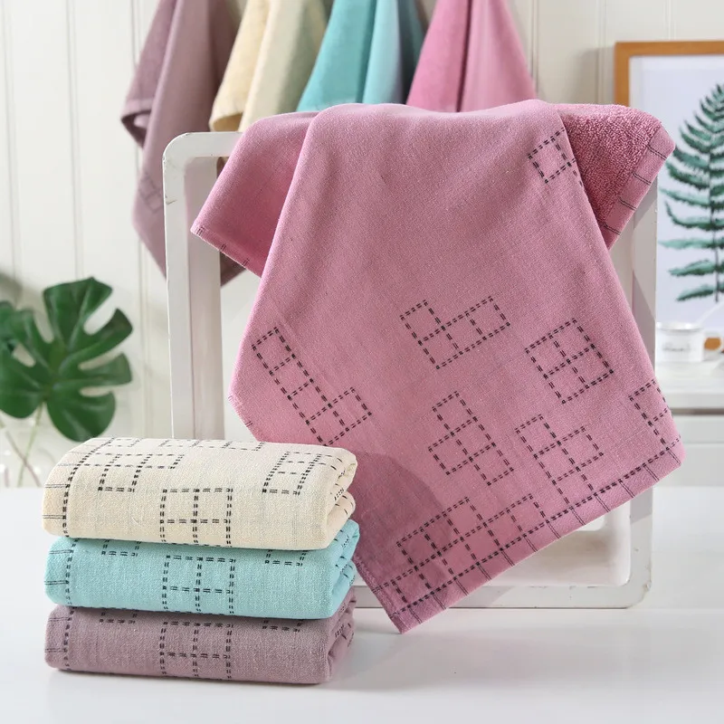 1Pc 34x76cm Tetris Square Solid Color 100% Cotton Gauze Home Bathroom Soft Absorbent Couple Hand Towel
1Pc 34x76cm Tetris Square Solid Color 100% Cotton Gauze Home Bathroom Soft Absorbent Couple Hand Towel