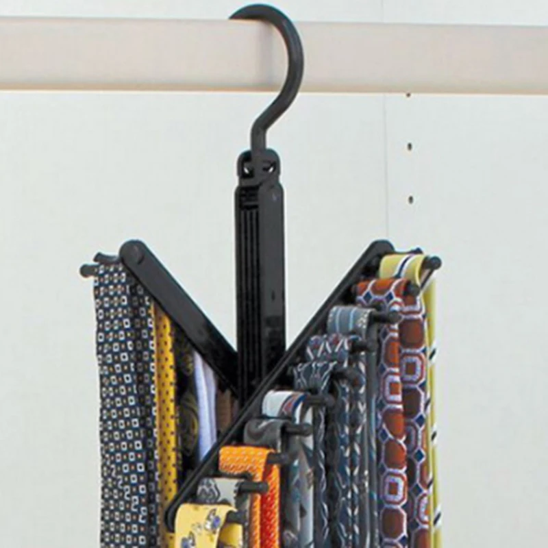 360 Degree Rotating 20 Tie Rack Closet Organizer Non-slip Holder Hanger Home Supplies Neck Ties Necktie Belt Scarves
360 Degree Rotating 20 Tie Rack Closet Organizer Non-slip Holder Hanger Home Supplies Neck Ties Necktie Belt Scarves