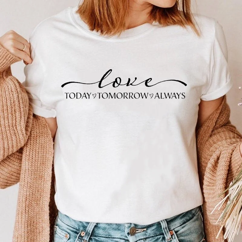 Love Sweet Letter Short Sleeve Summer Tee T-shirt Women T Shirt Cartoon Top
Love Sweet Letter Short Sleeve Summer Tee T-shirt Women T Shirt Cartoon Top