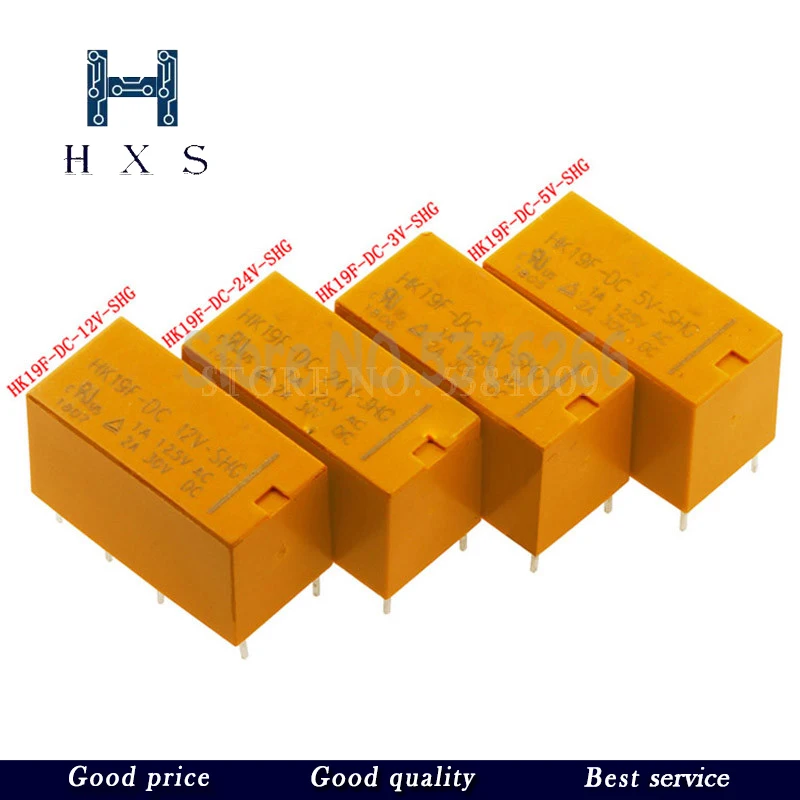 5 шт. катушка DPDT 8 Pin 2NO 2NC мини-реле мощности печатной платы типа HUI KE HK19F HK19F-DC5V-SHG HK19F-DC12V-SHG
5 шт. катушка DPDT 8 Pin 2NO 2NC мини-реле мощности печатной платы типа HUI KE HK19F HK19F-DC5V-SHG HK19F-DC12V-SHG