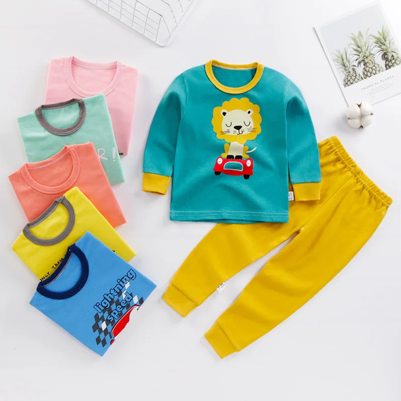2022 spring new children's underwear set autumn cotton baby winter kid clothes boys cartoon pajamas girls fashion tops trousers
2022 spring new children's underwear set autumn cotton baby winter kid clothes boys cartoon pajamas girls fashion tops trousers